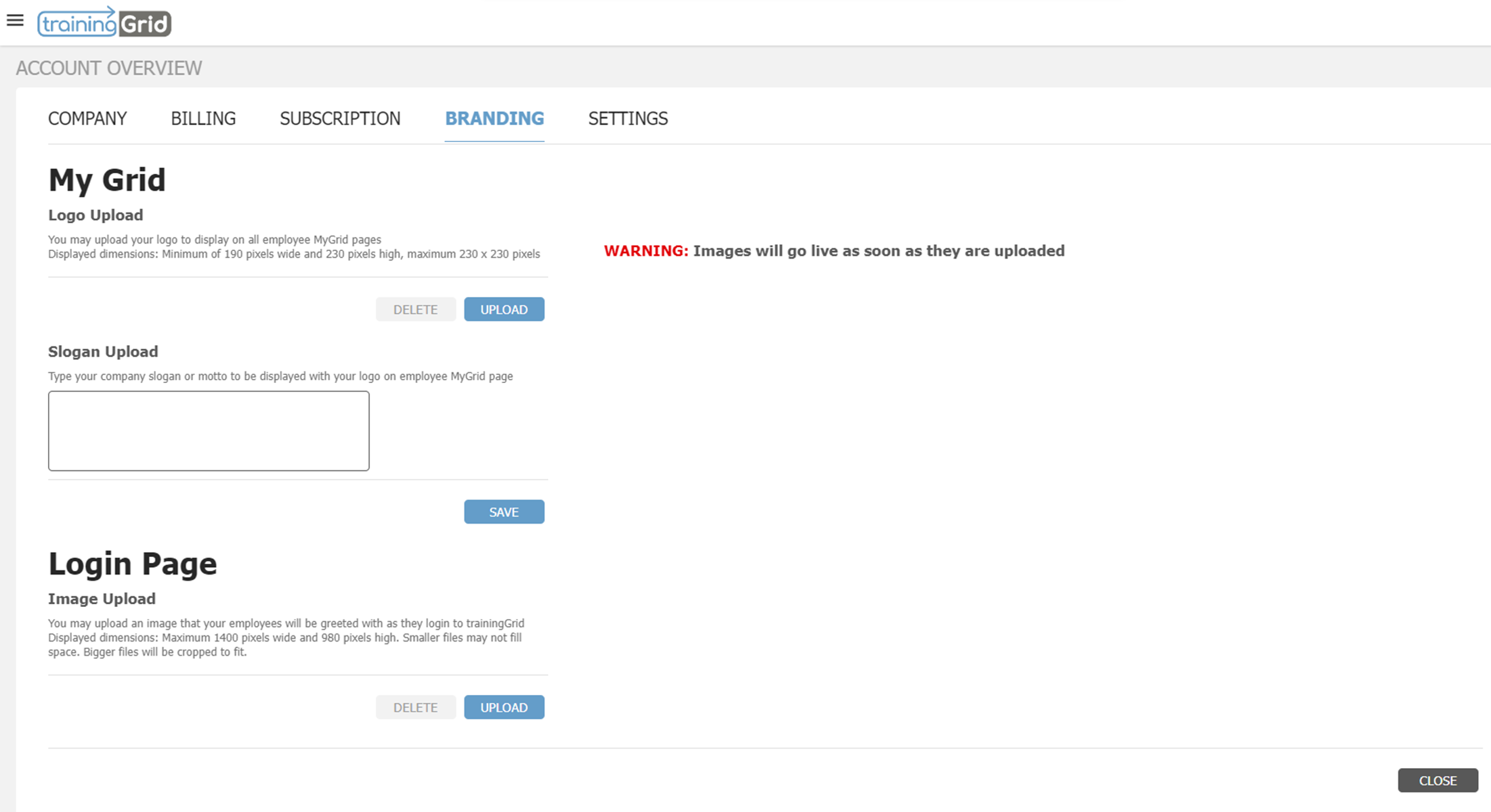 Branding Tab tG